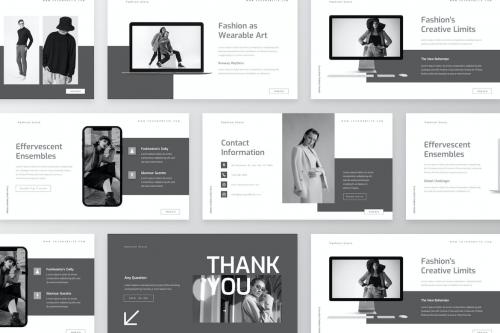 Fashion Style PowerPoint Template