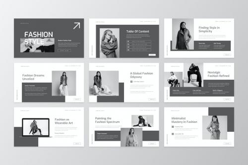Fashion Style PowerPoint Template