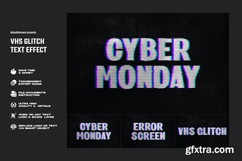 VHS Glitch Text Effect WDR6Z2X VHS Glitch Text Effect WDR6Z2X