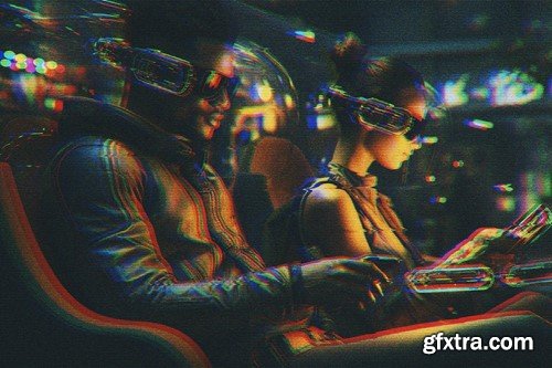 Screen Distortion Photo Effect VQ8TUGZ