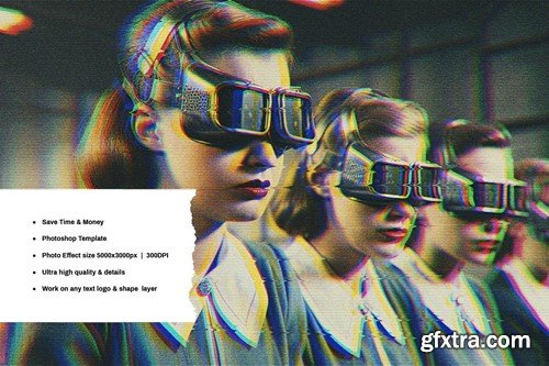 Screen Distortion Photo Effect VQ8TUGZ