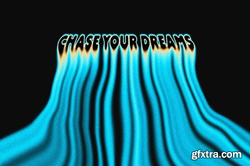 Liquid Melting Illusion Text Effect 6DHG4SY Liquid Melting Illusion Text Effect 6DHG4SY