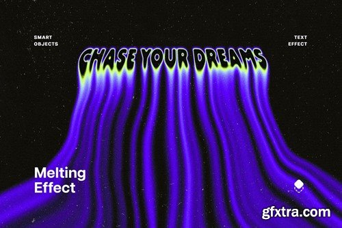 Liquid Melting Illusion Text Effect 6DHG4SY Liquid Melting Illusion Text Effect 6DHG4SY