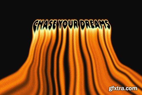 Liquid Melting Illusion Text Effect 6DHG4SY Liquid Melting Illusion Text Effect 6DHG4SY