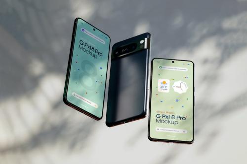 Google Pixel 8 Pro Android Mockup