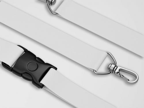 Lanyard Id Card Ribbon PSD Mockup