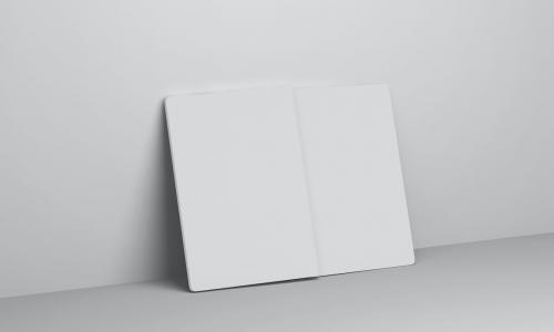 International Open Passport and Cover Mockup Set