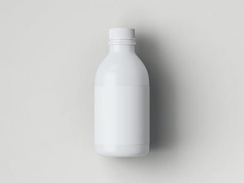 Coffee Bottle Branding Mockup Set