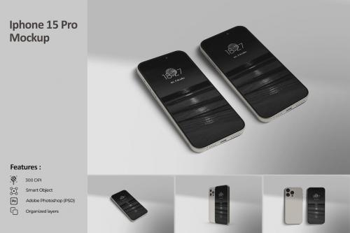 Iphone 15 Pro Mockup