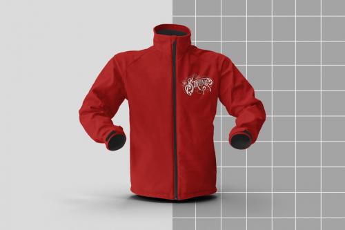 Jacket Mens Mockup
