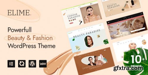 Themeforest - Elime - Multipurpose Cosmetics &amp; Fashion WordPress Theme 39226423 v1.0.3 - Nulled