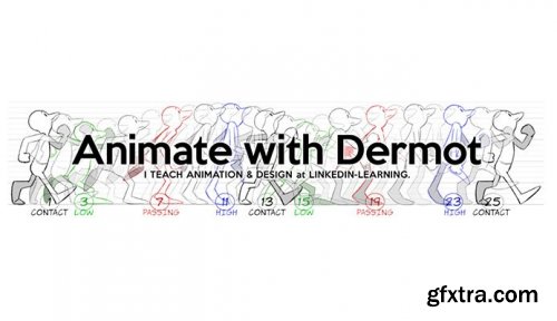 Animate with Dermot: 30 Full Animation Courses