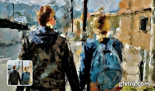 O'Paint Impressionist Oil Paint Action 4PPXRP3 O'Paint Impressionist Oil Paint Action 4PPXRP3