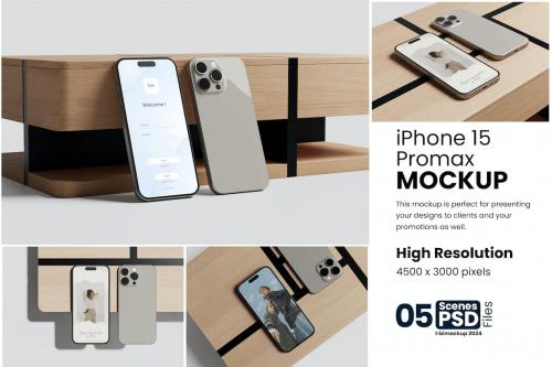 iPhone15 Promax Mockup