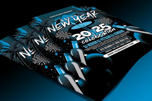 New Year Party Celebration Flyer