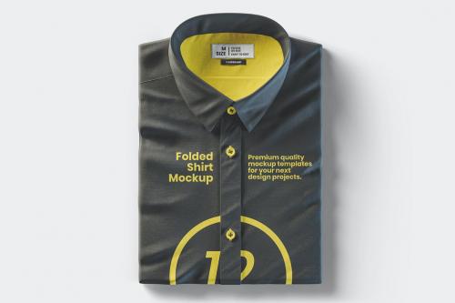 Folded Shirt Mockup