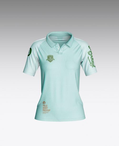 Women's Polo Shirt Mockup