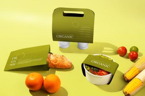 Organic Food Packaging Mockup Organic Food Packaging Mockup