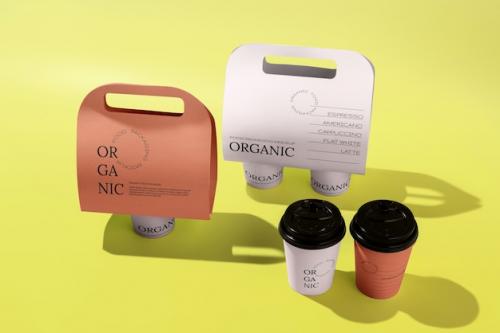 Organic Food Packaging Mockup Organic Food Packaging Mockup