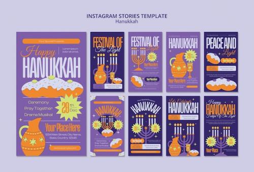 Hanukkah Celebration Instagram Stories Hanukkah Celebration Instagram Stories