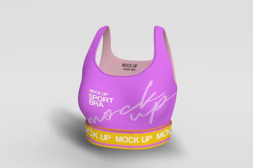 Sport Bra Mockup