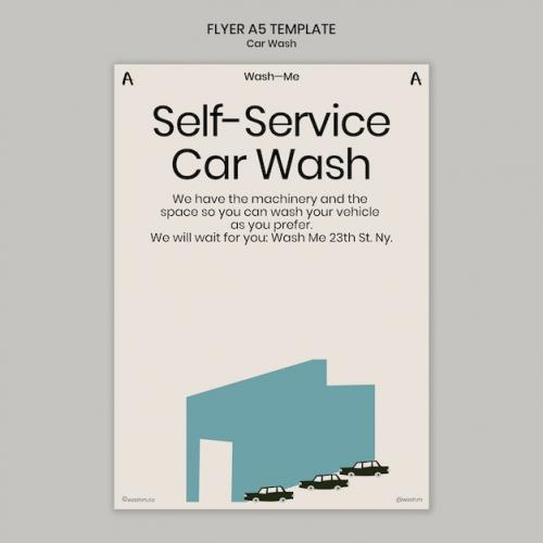 Car Wash Service Flyer Template Car Wash Service Flyer Template