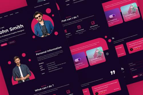 Personal Portfolio Landing Page