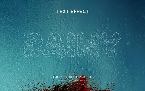 Weather Text Effect Weather Text Effect