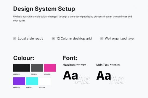 SaaS Landing Page Figma