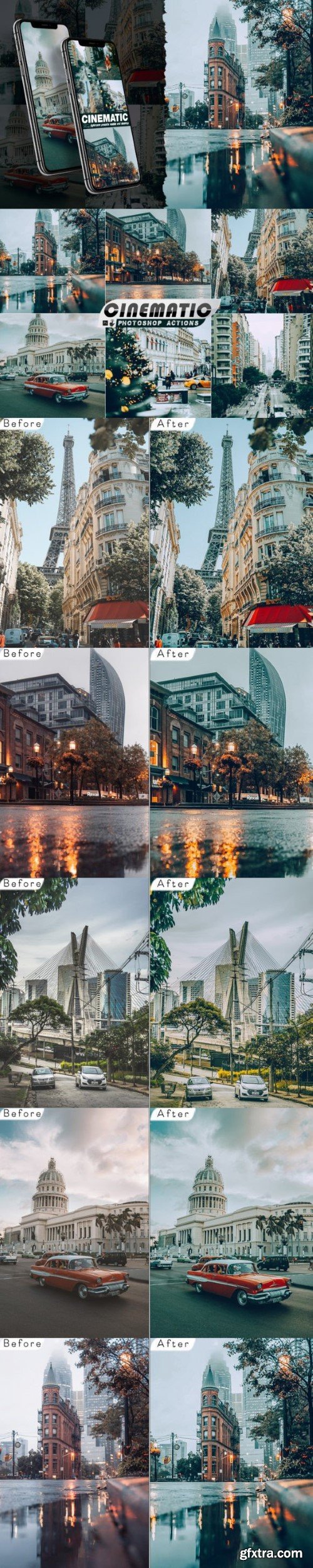 Cinematic Street Lightroom Presets