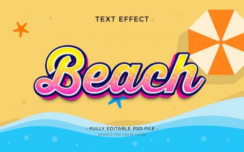 Beach Text Effect Beach Text Effect