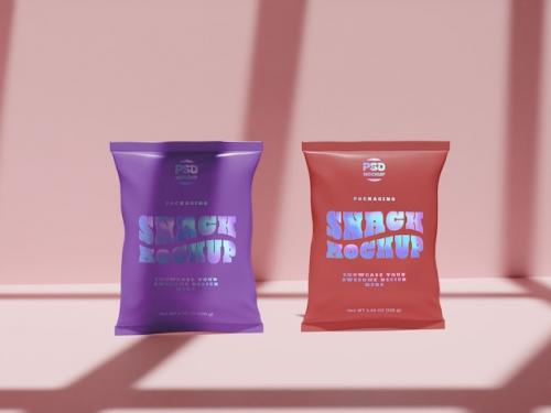 Snack Packaging Mockup Snack Packaging Mockup