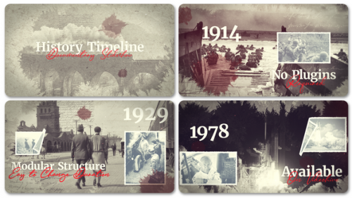 History Timeline Documentary Slideshow - 50032646