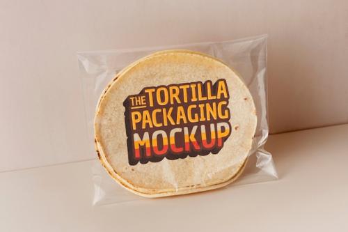 Delicious Tortilla Packaging Mockup Delicious Tortilla Packaging Mockup