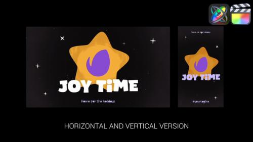 Holiday Christmas Morphing Logo for FCPX - 50038934