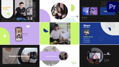 Youtube Creative Endscreens for Premiere Pro - 50039556