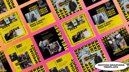 Keeps Streetwear Posts | Mogrt - 50040230