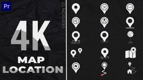 Icon Map Location MOGRT - 50048006