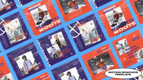 Dripbeat Grunge Media Posts | Mogrt - 50050653