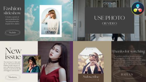 Fashion Slideshow | DaVinci Resolve - 50053930