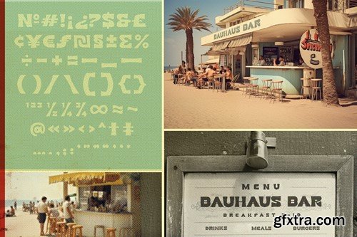 SARONA Vintage | Multilingual Font PJGPQLV