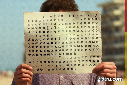 SARONA Vintage | Multilingual Font PJGPQLV