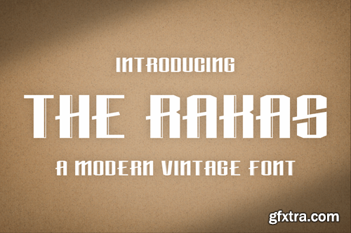 TheRakas - Modern Vintage Font DYY6J9G