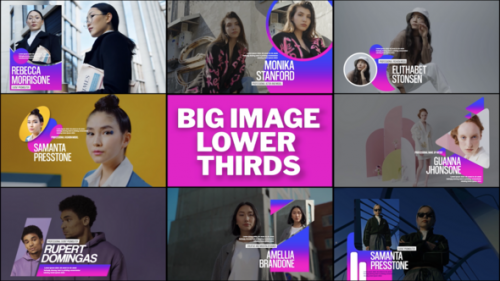 Big Image Lower Thirds - 50078632