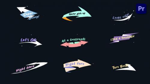 Arrow Sketch Titles [Premiere Pro] - 50093453