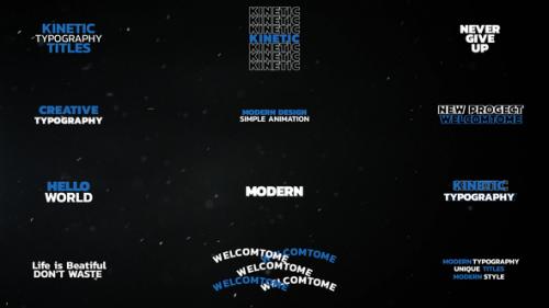 Kinetic Typography Titles | FCPX & Apple Motion - 50102395