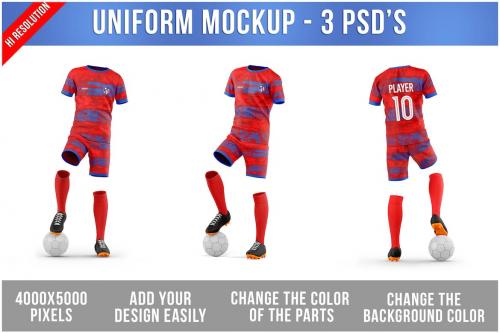 Uniform Soccer Mockup