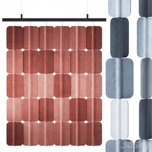 Patch PA H006 x6 Hanging Acoustic Divider by True Design / Acoustic Divider