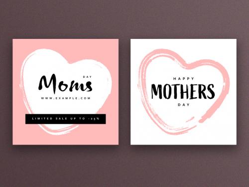 Square Social Media Post Layouts for Mother's Day - 346238211