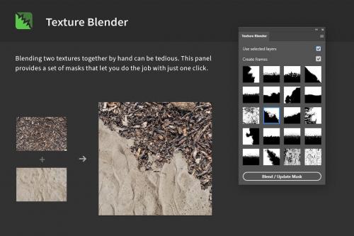 Texture Blender - Mix Two Textures